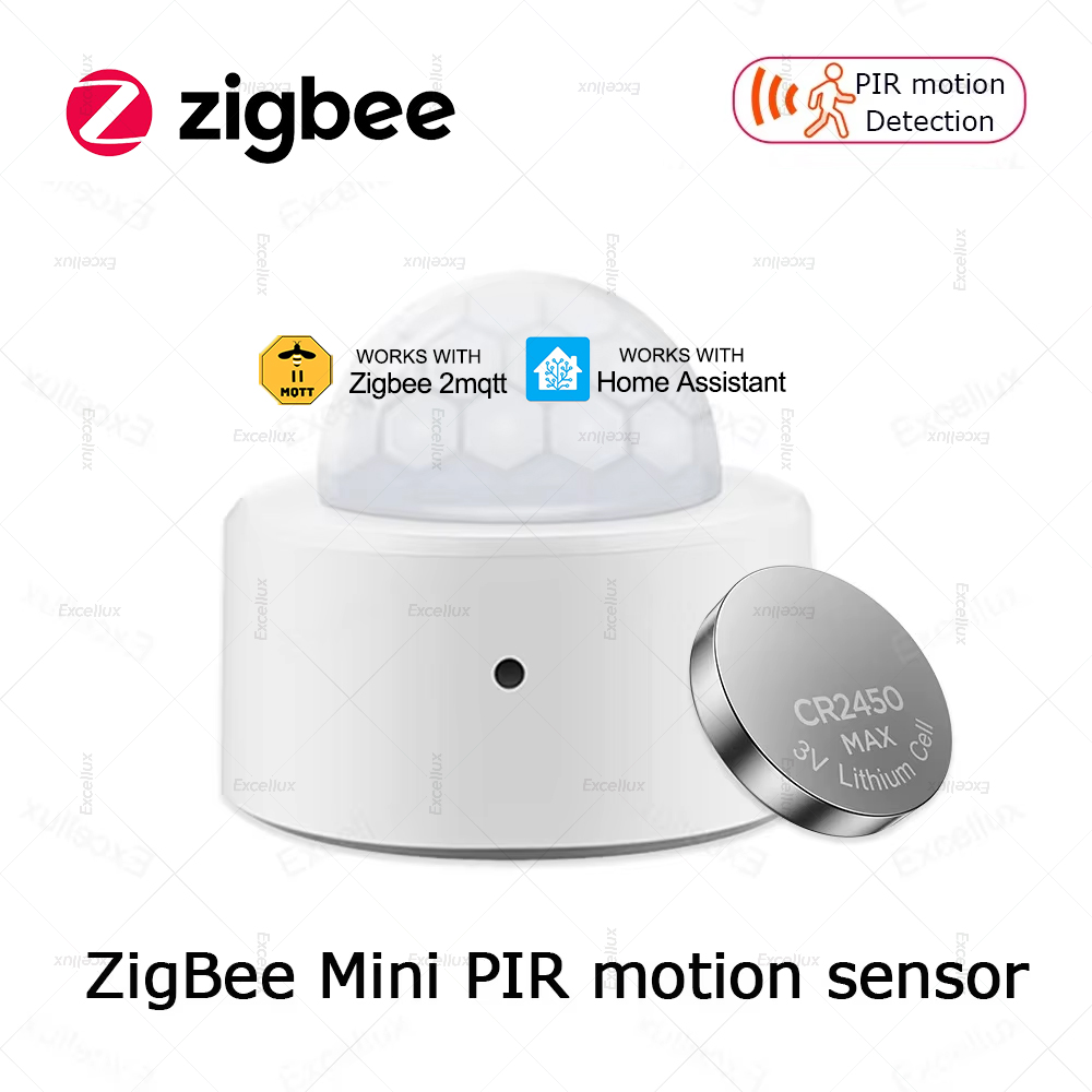 Home Security Home Assistant - زيجبي PIR محس حركة صغير الأشعة