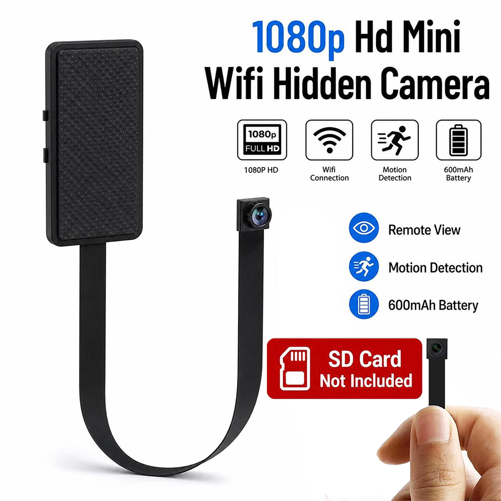 Home Security Hidden Cameras - كاميرا واي فاي صغيرة محمولة بدقة