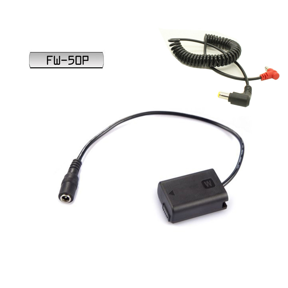 Fake Camera Dummy - Lanparte NP-FW50 الدمية وهمية بطارية محول