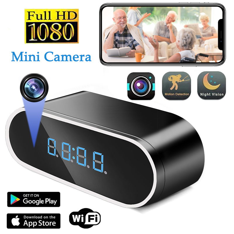 Home Security Hidden Cameras - كامل HD 1080P ساعة تنبيه كاميرا