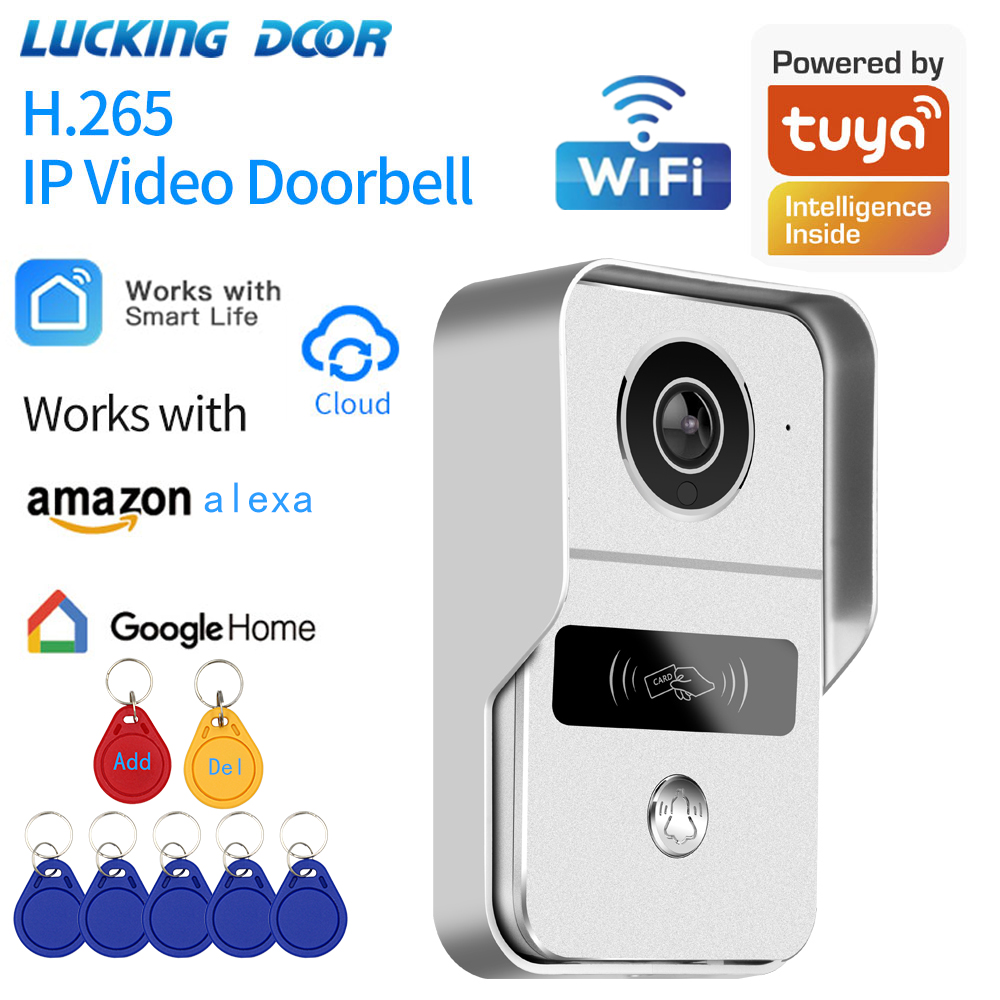 Home Security Doorbell Camera - Tuya الذكية 1080P كاميرا جرس الباب