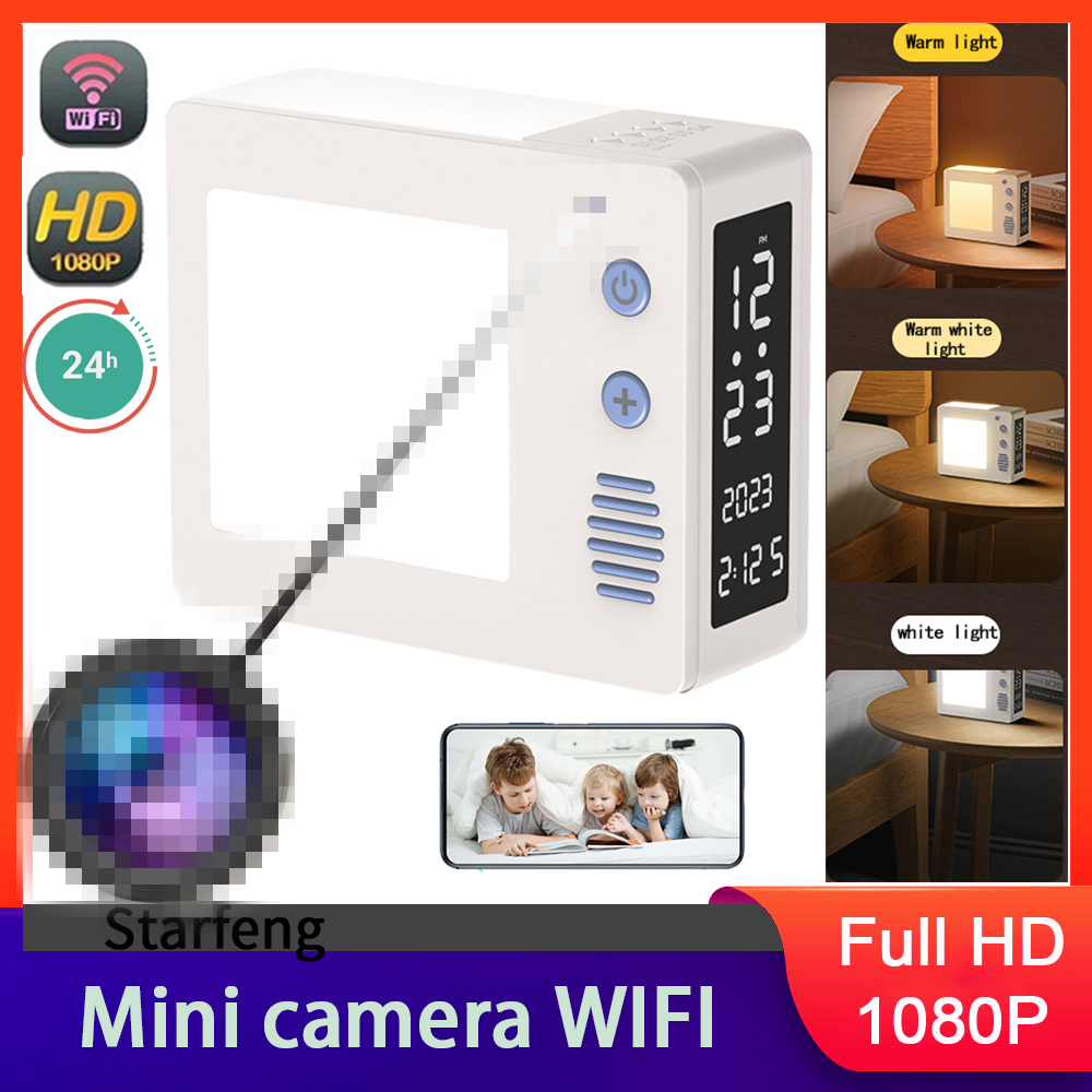 Hidden Camera Clock - كاميرا مصغرة واي فاي بدقة 1080P