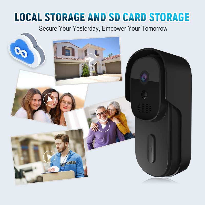 Home Security Doorbell Camera - جرس باب ذكي من تويا بدقة