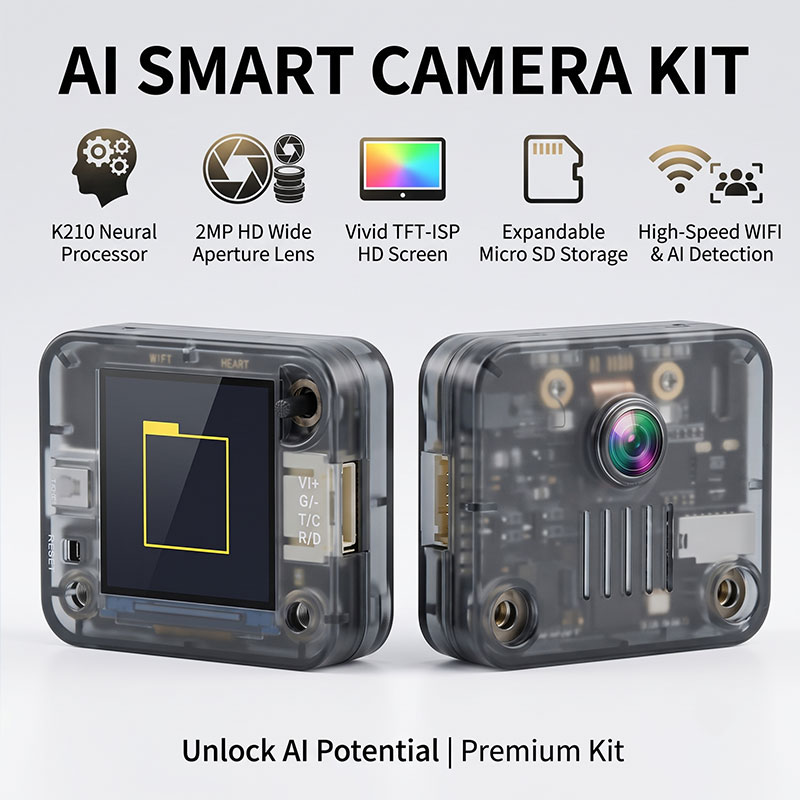 Home Security Project - وحدة التعرف بالرؤية الذكية Sentry2 K210
