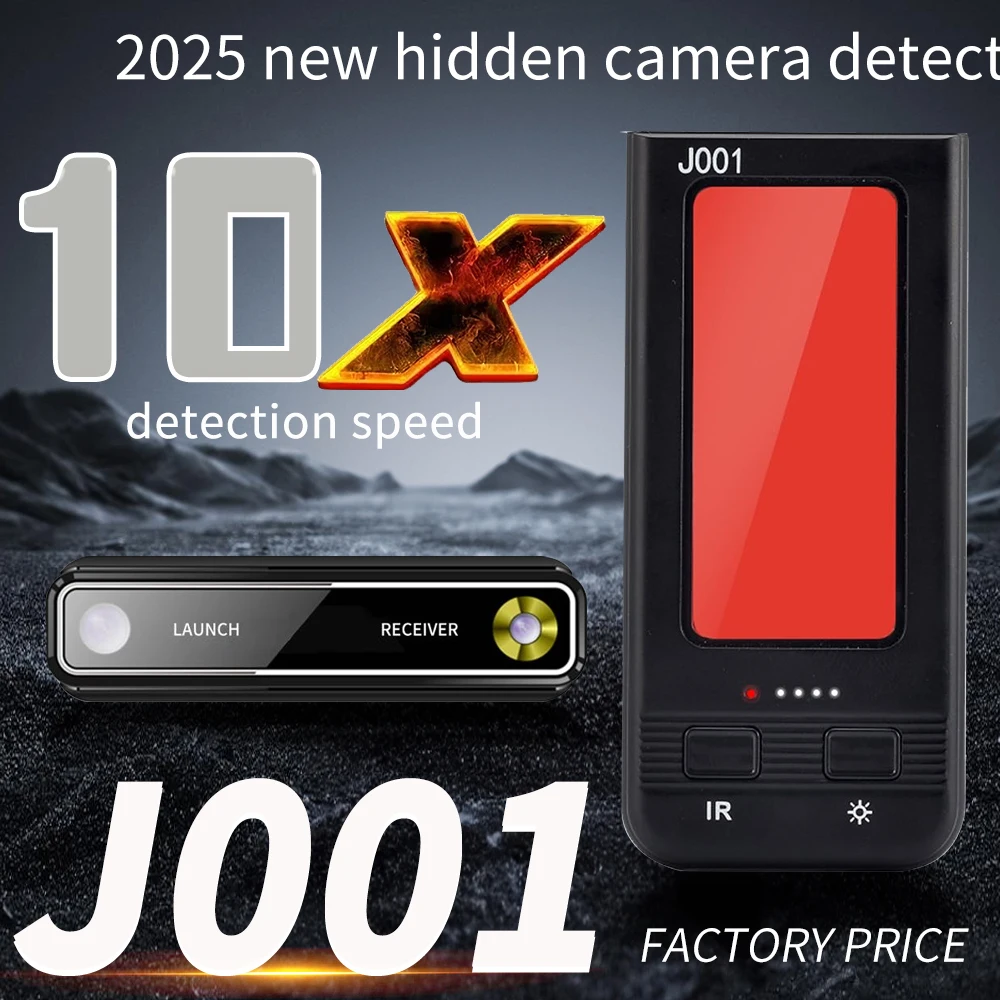Home Security Hidden Cameras - جهاز كشف الكاميرات المخفية J001، كاشف