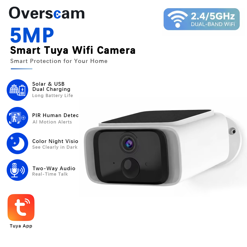 Home Security Systems Wireless - كاميرا أمان لاسلكية تعمل بالطاقة الشمسية