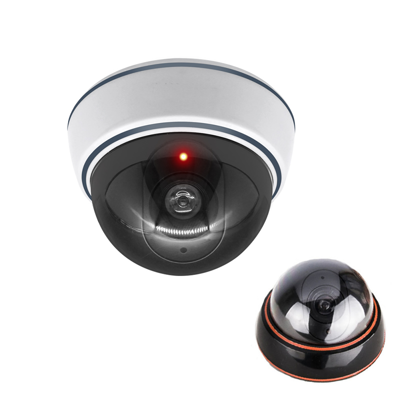 Home Security Camera Installation - الإبداعية أسود/أبيض وهمية كاميرا بشكل قبة