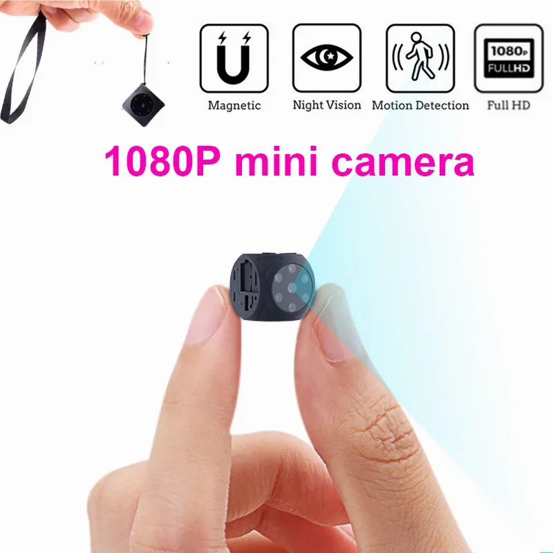 Home Security Hidden Cameras - كاميرا صغيرة للجسم محمولة 1080P HD