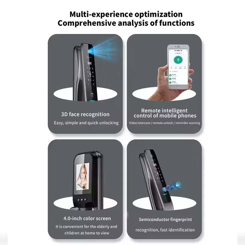 قفل باب ذكي HX5 مع التعرف على  - مراجعة Home Security And Cameras وسعره