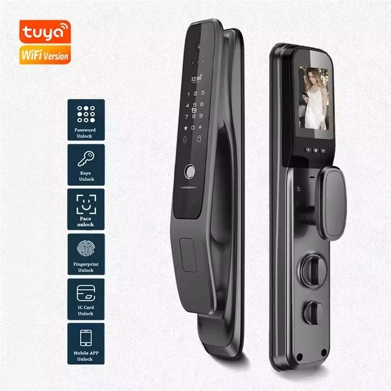 قفل باب ذكي HX5 مع التعرف على  - مراجعة Home Security And Cameras وسعره