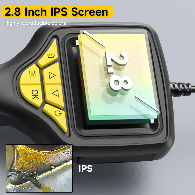 كاميرا فحص Borescope HD محمولة - مراجعة Home Security And Cameras وسعره