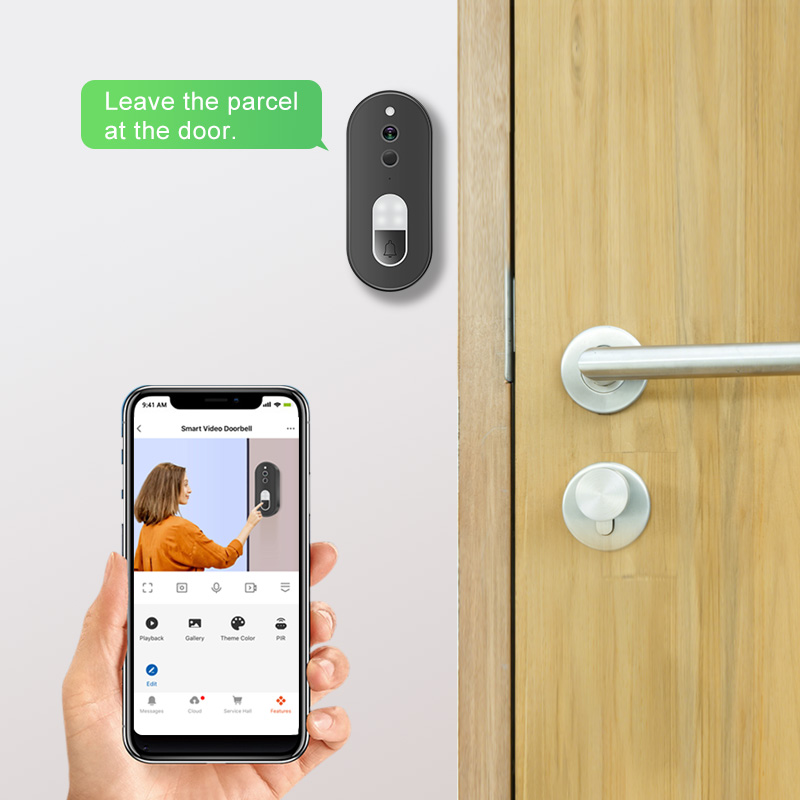 جرس باب ذكي لاسلكي واي فاي بدق - مراجعة Home Security Camera Installation وسعره