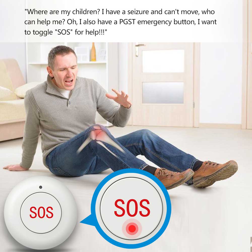 زر SOS لاسلكي ذكي لأمان المنزل - مراجعة Home Security Systems Wireless وسعره