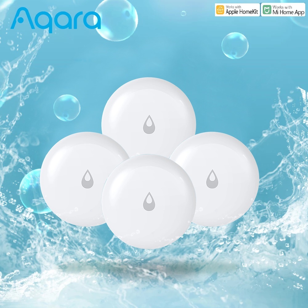 Aqara زيجبي استشعار تسرب الميا - مراجعة Mi Home Security Xiaomi وسعره