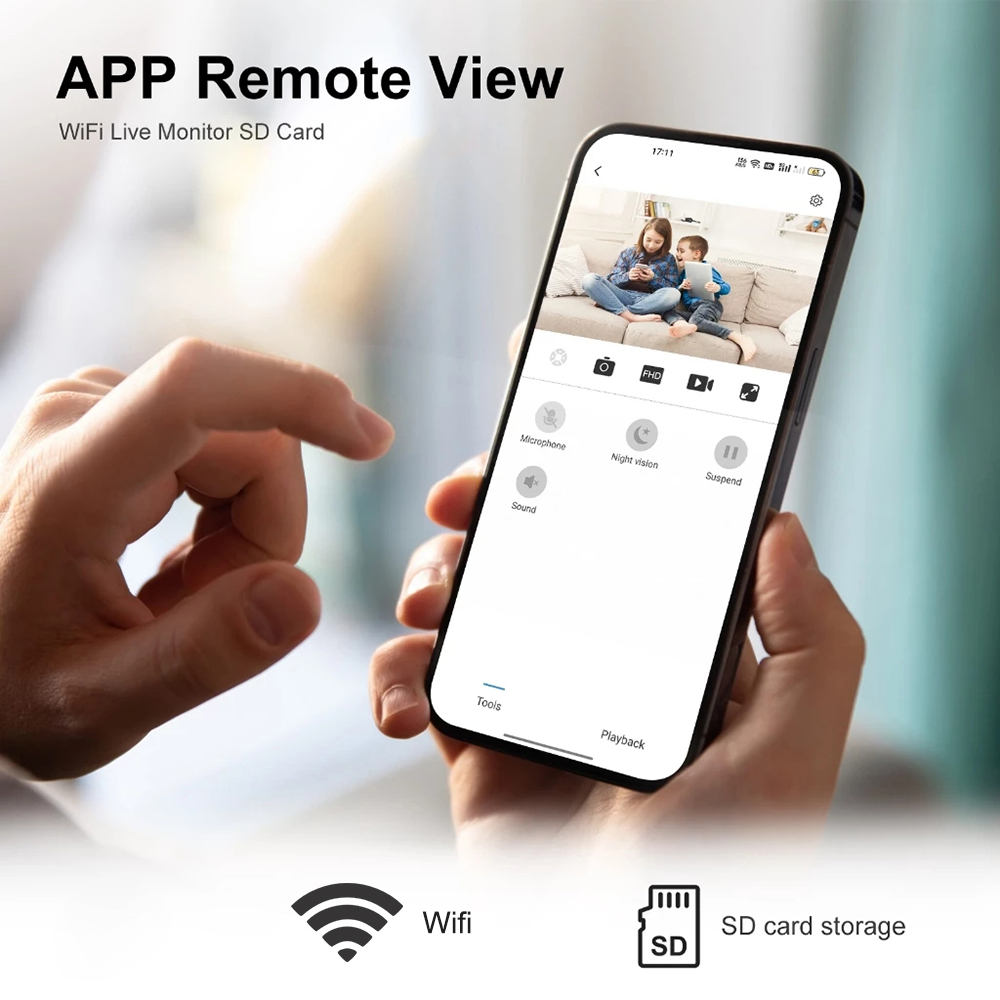 كاميرا واي فاي صغيرة محمولة بد - مراجعة Home Security Hidden Cameras وسعره