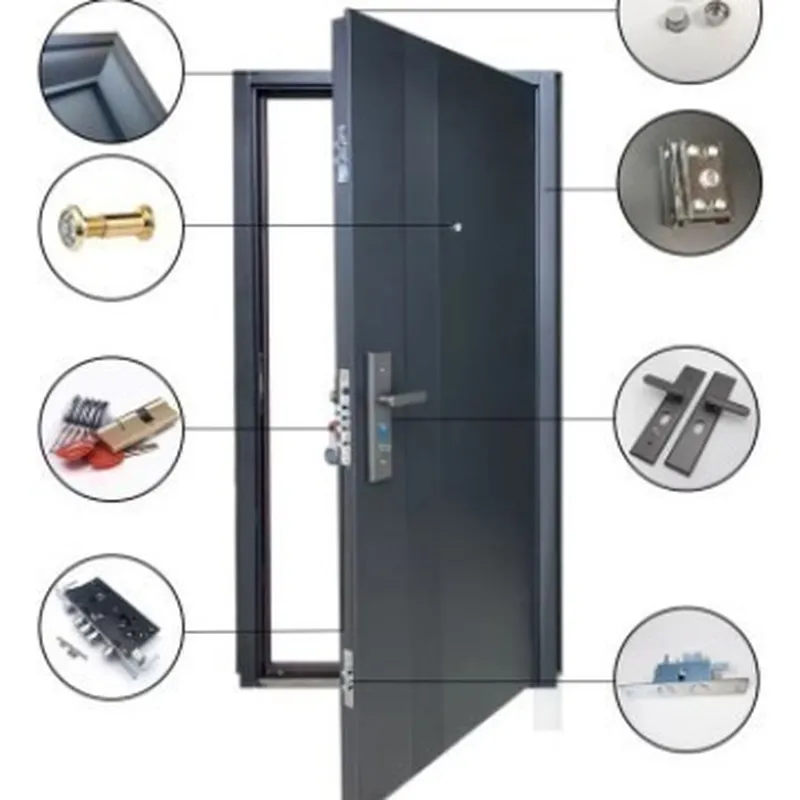 باب مدخل أمني متطور بتصميم فني - مراجعة Home Security Project وسعره