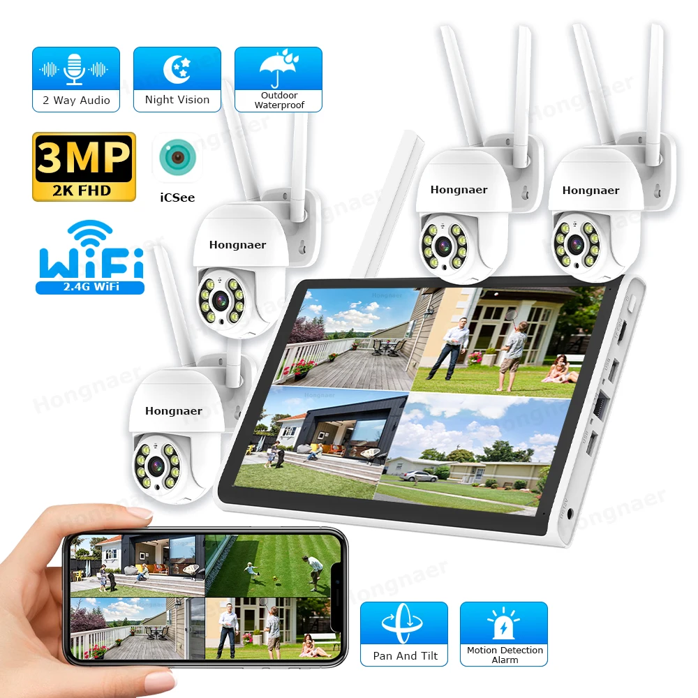 نظام كاميرات مراقبة لاسلكي من  - مراجعة Home Security Systems Wireless وسعره