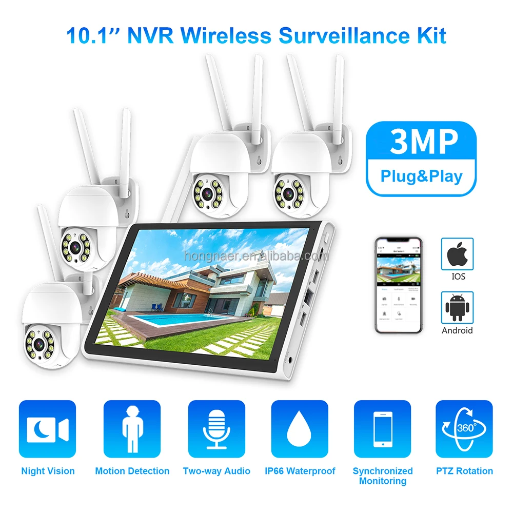 نظام كاميرات مراقبة لاسلكي من  - مراجعة Home Security Systems Wireless وسعره