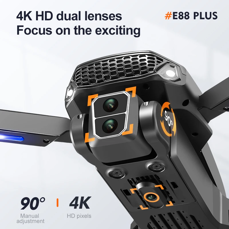 طائرة بدون طيار E88 Plus Quadc - مراجعة Home Security Cameras Outdoor وسعره