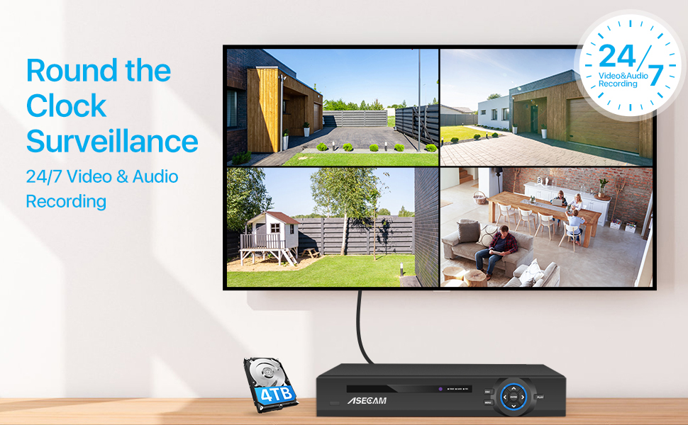 سوبر 8MP POE NVR مسجل فيديو ال - مراجعة Home Security And Cameras وسعره