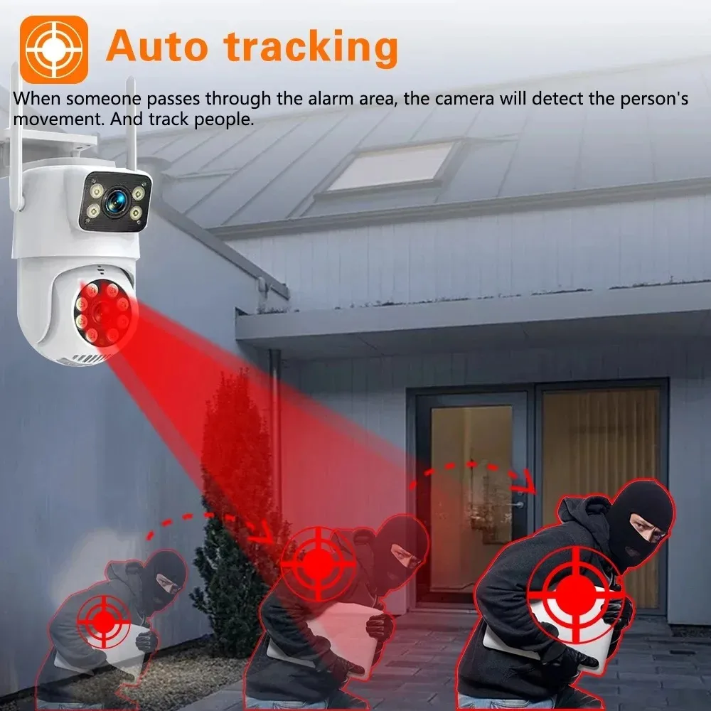 نظام كاميرات أمان منزلي لاسلكي - مراجعة Home Security Systems Wireless وسعره
