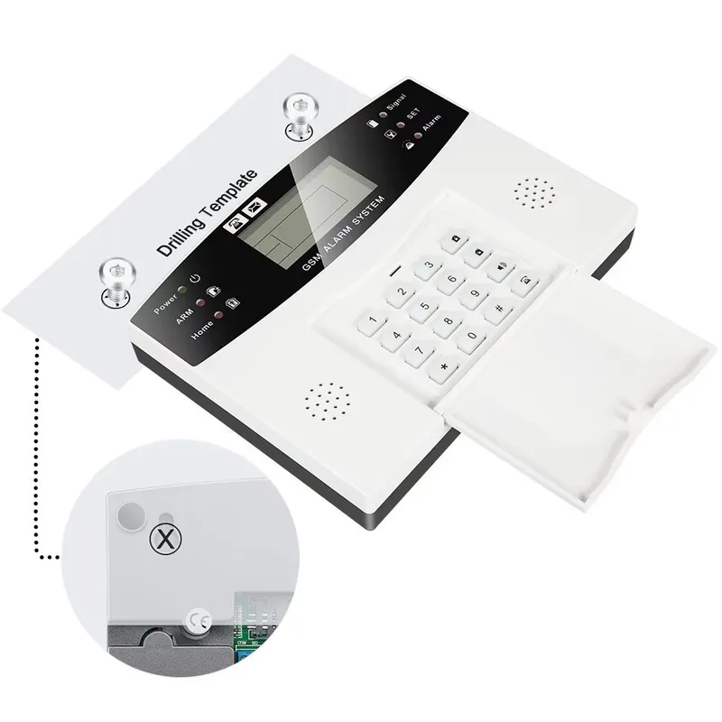 نظام إنذار ضد السرقة للمنزل مع - مراجعة Home Security Systems Wireless وسعره