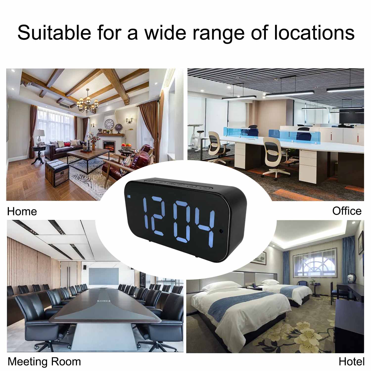 كاميرا ساعة واي فاي بدقة 1080  - مراجعة Hidden Camera Clock وسعره