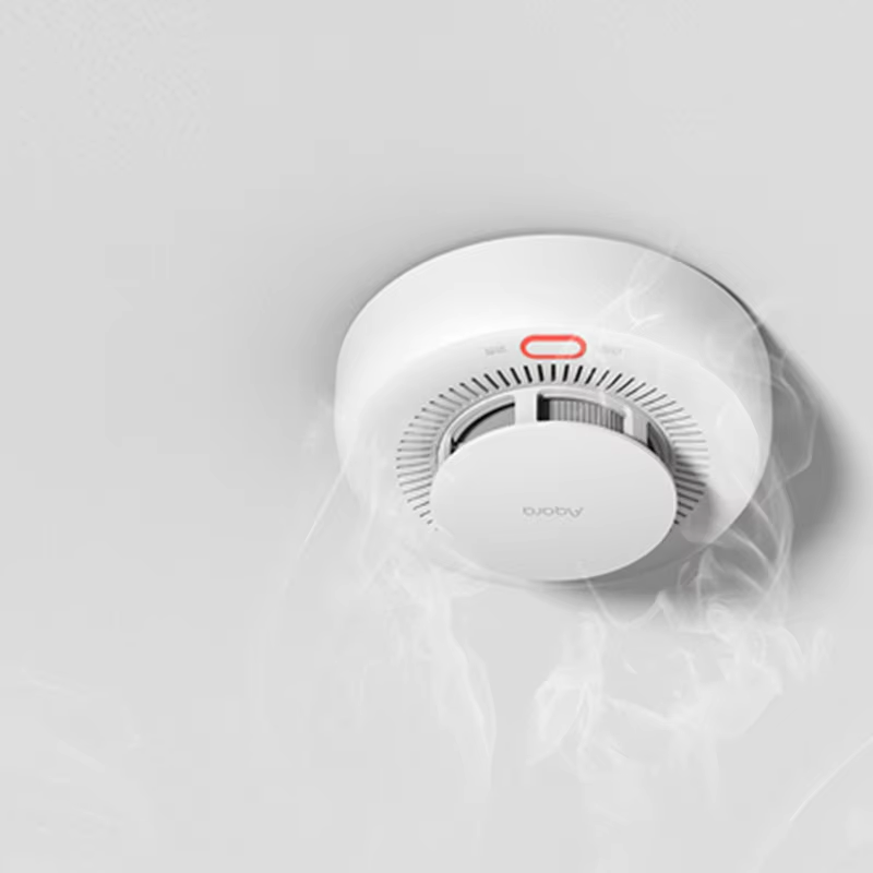 الأصلي Aqara كاشف الدخان جهاز  - مراجعة Mi Home Security Xiaomi وسعره