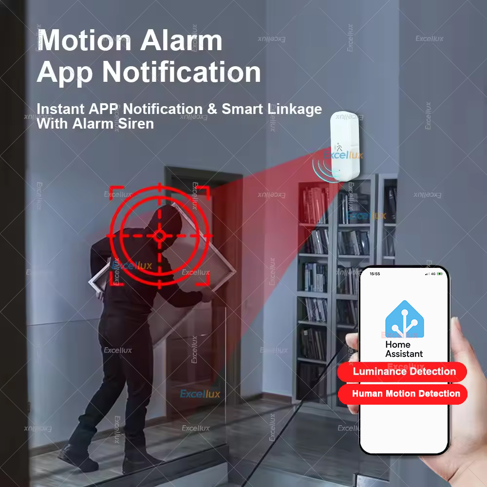 الذكية زيجبي محس حركة الرادار  - مراجعة Home Security Home Assistant وسعره