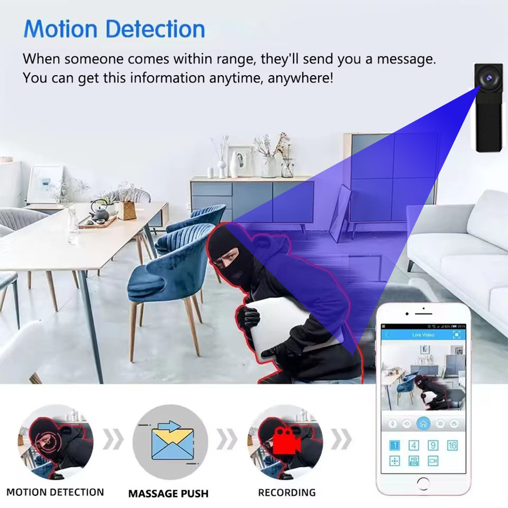 كاميرا واي فاي صغيرة بدقة 4K ع - مراجعة Hidden Camera Clock وسعره