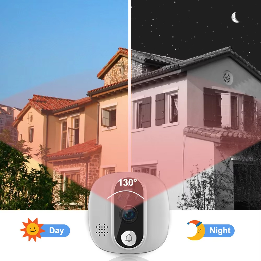 Tuya 1080P واي فاي جرس الباب ك - مراجعة Home Security Doorbell Camera وسعره