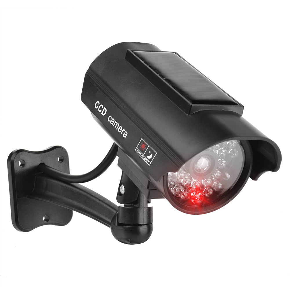كاميرا مراقبة وهمية مع ضوء LED - مراجعة Fake Camera Dummy وسعره