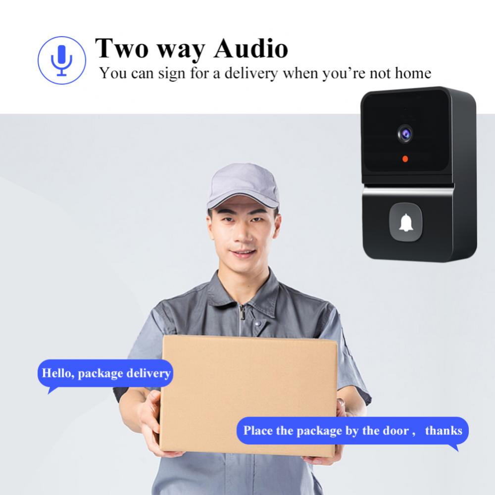 جرس الباب اللاسلكي مع واي فاي  - مراجعة Home Security Camera Installation وسعره