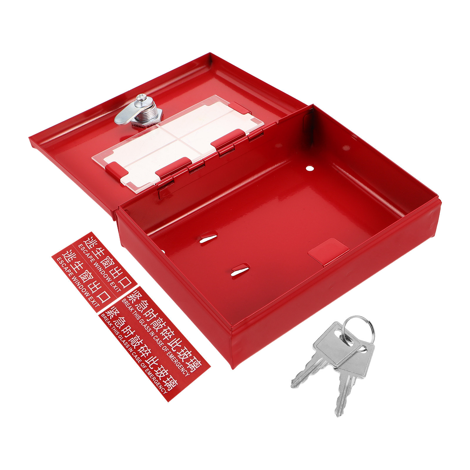 صندوق قفل معدني للأبواب مثبت ع - مراجعة Home Security Key Box وسعره