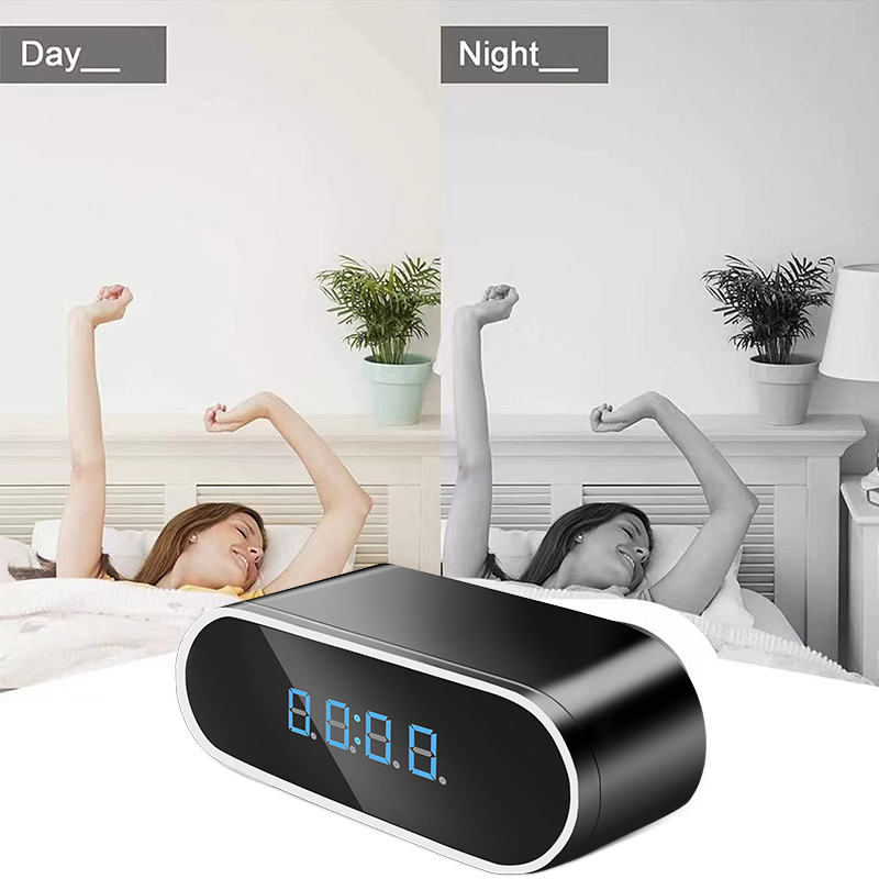 واي فاي كاميرا على مدار الساعة - مراجعة Hidden Camera Clock وسعره