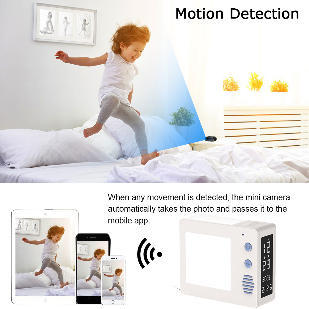 كاميرا مصغرة واي فاي بدقة 1080 - مراجعة Hidden Camera Clock وسعره