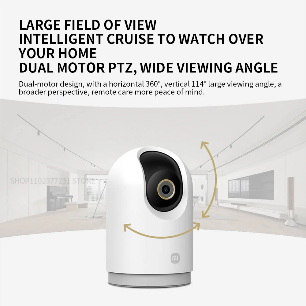 كاميرا Xiaomi الذكية 3 Pro PTZ - مراجعة Mi Home Security Xiaomi وسعره