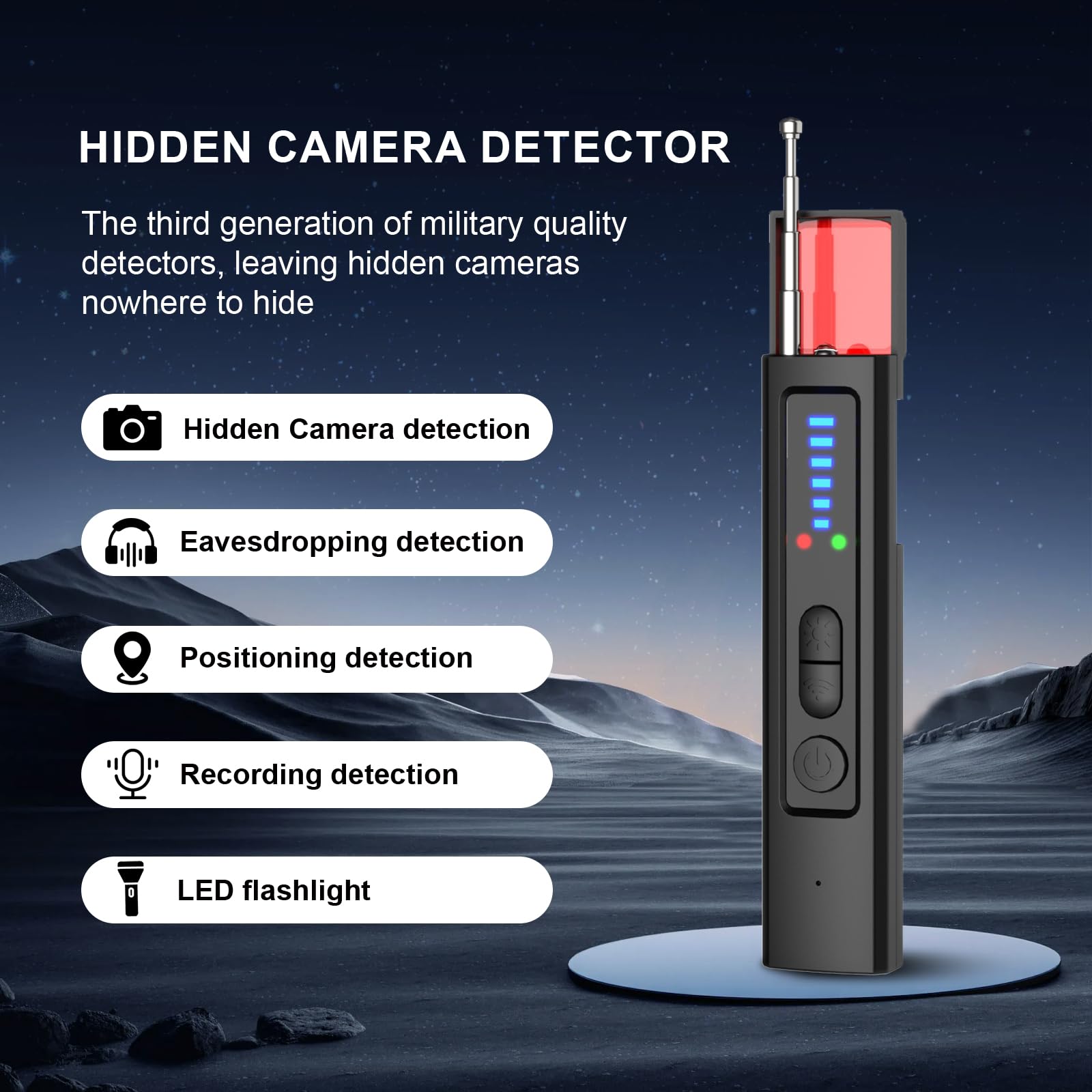جهاز كشف الكاميرات الخفية ومكت - مراجعة Home Security Hidden Cameras وسعره