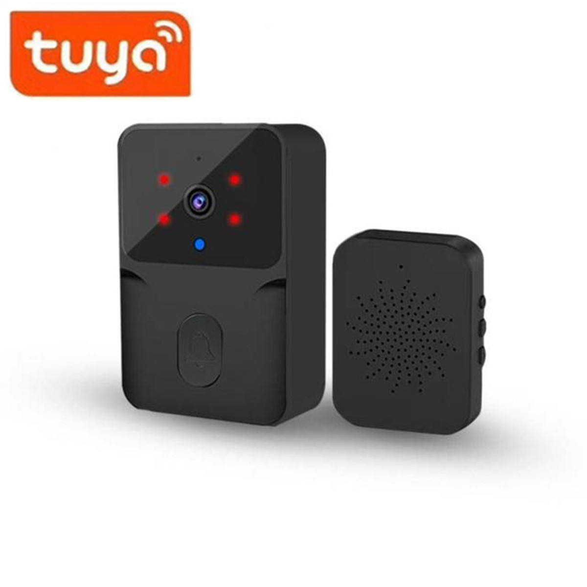 جرس باب لاسلكي واي فاي تويا خا - مراجعة Home Security Doorbell Camera وسعره