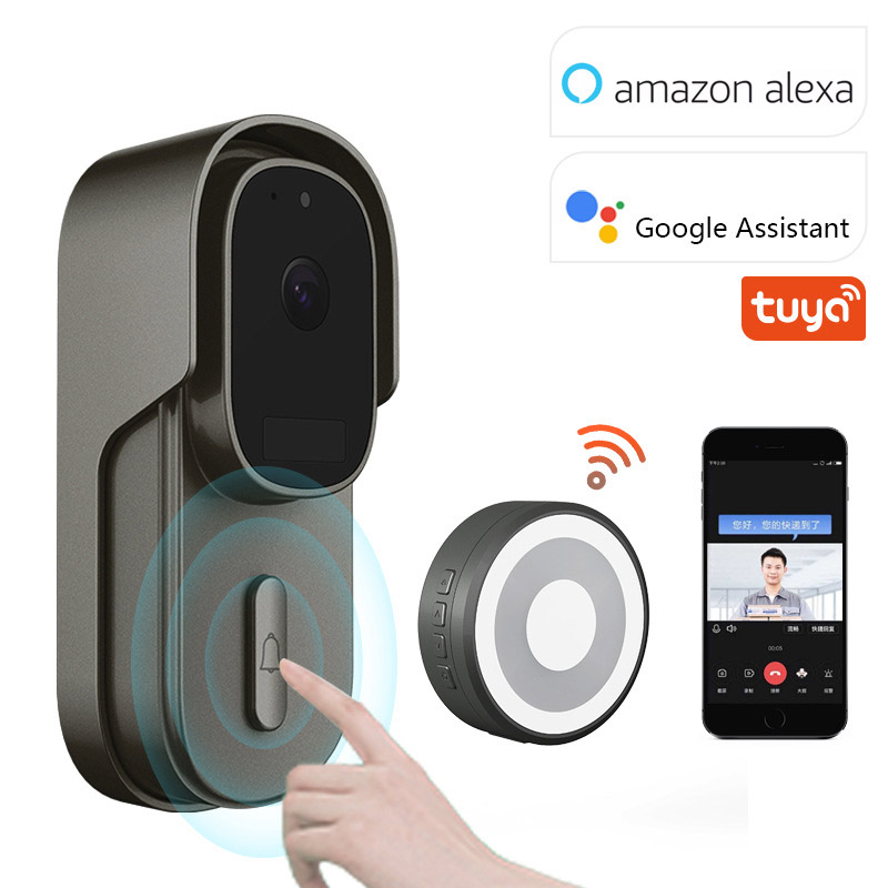 جرس باب ذكي من تويا بدقة 2 ميج - مراجعة Home Security Doorbell Camera وسعره