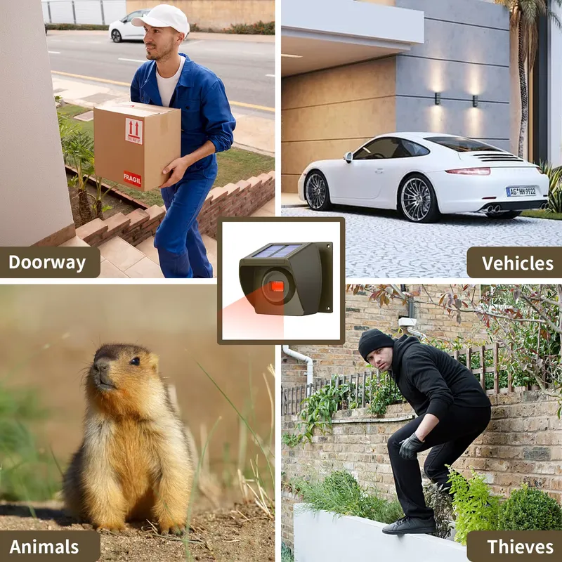 نظام إنذار لاسلكي يعمل بالطاقة - مراجعة Home Security Systems Wireless وسعره