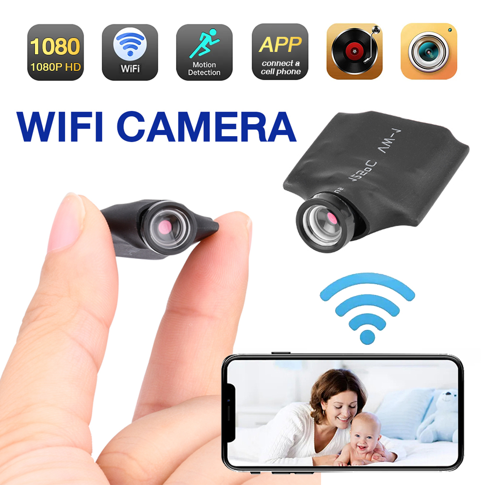 واي فاي كاميرا صغيرة 1080P HD  - مراجعة Home Security Hidden Cameras وسعره