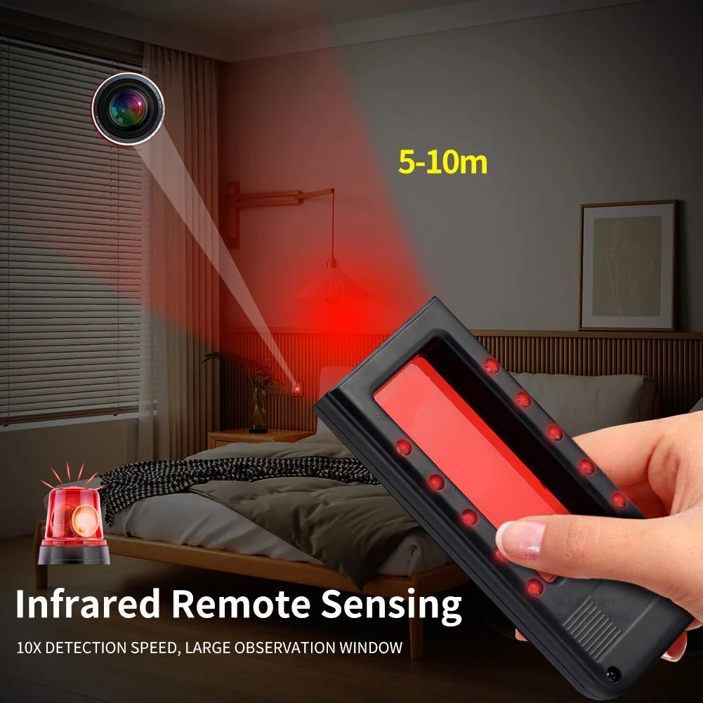 جهاز كشف الكاميرات المخفية J00 - مراجعة Home Security Hidden Cameras وسعره
