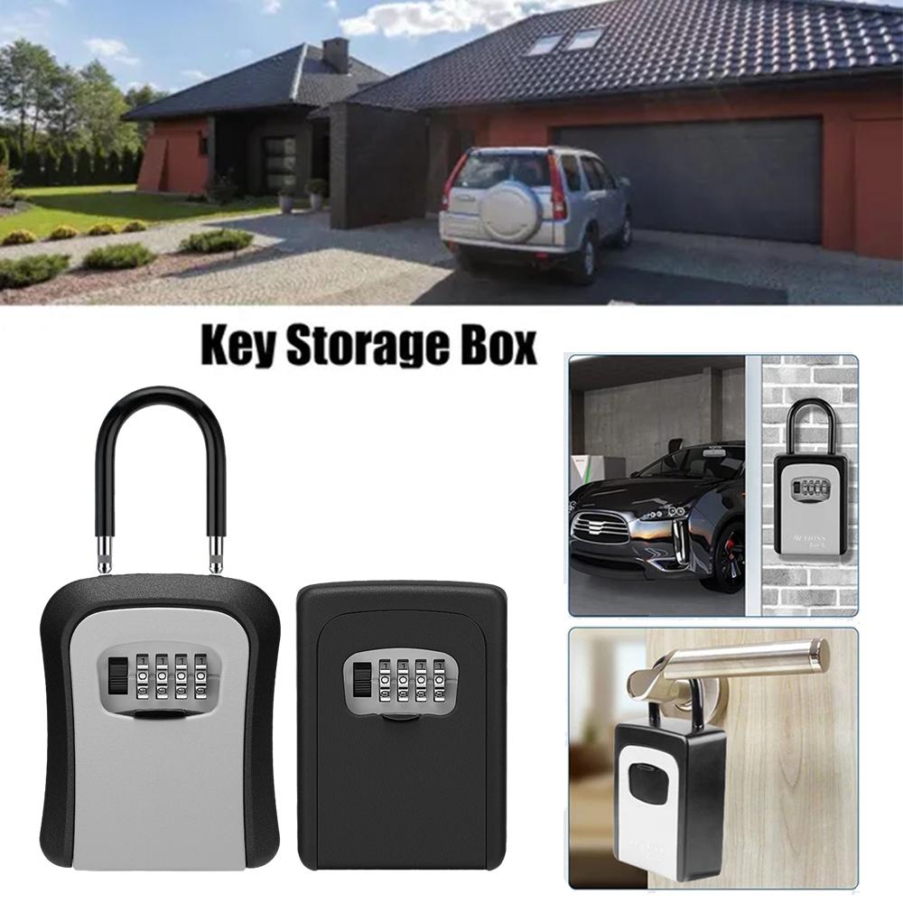 الحائط مفتاح صندوق تخزين المحم - مراجعة Home Security Key Box وسعره