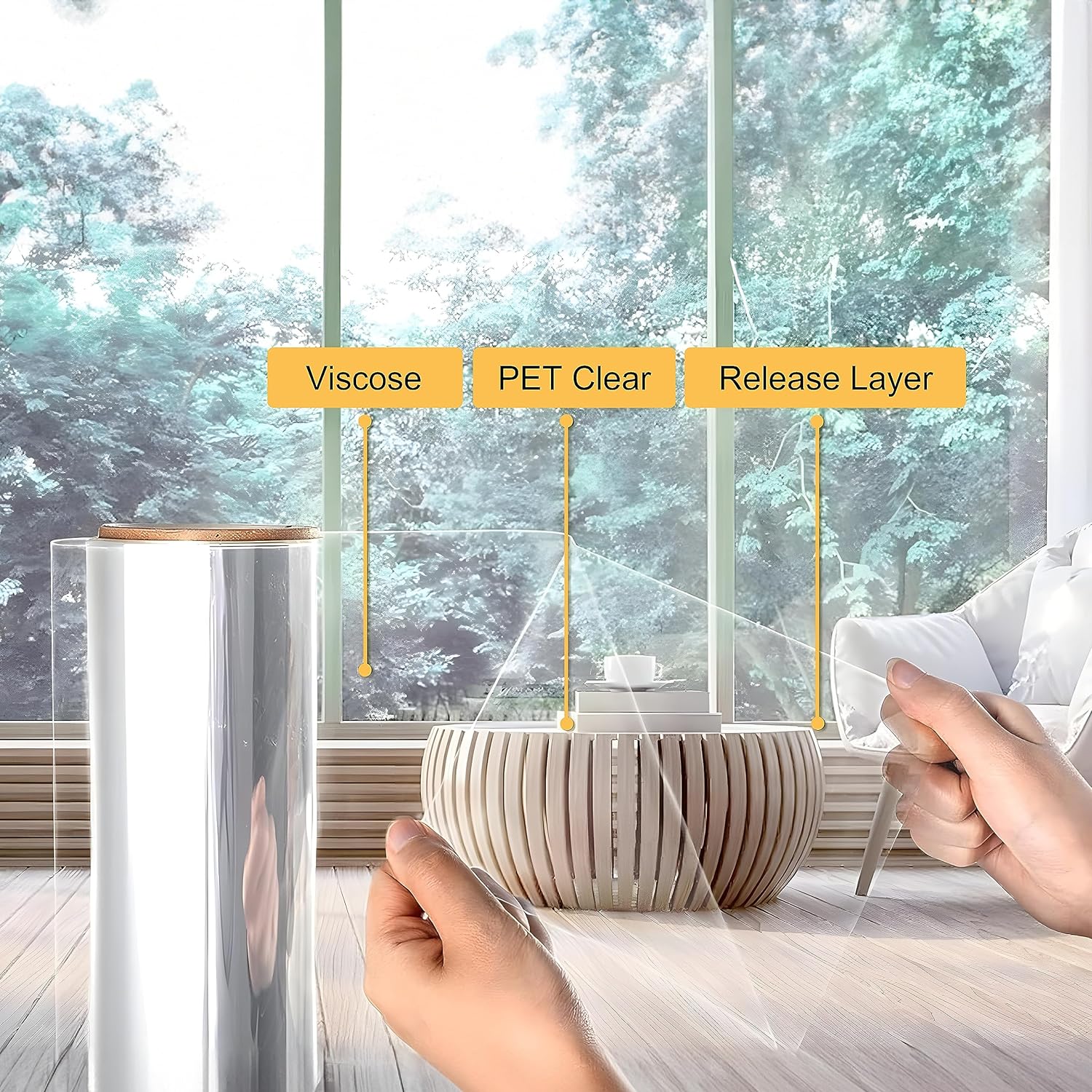 فيلم نافذة شفاف للأمن والسلامة - مراجعة Home Security Film For Windows وسعره