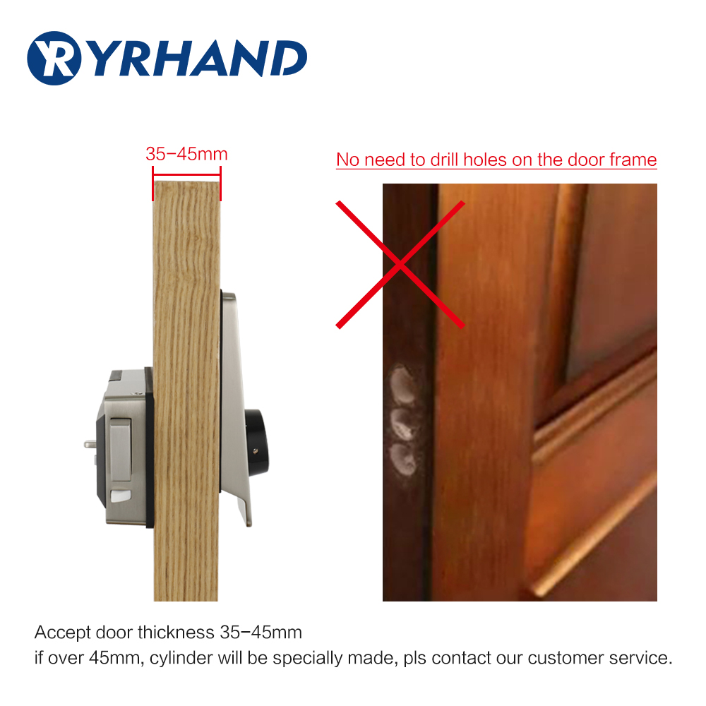 قفل باب ذكي مقاوم للماء مع لوح - مراجعة Home Security Safe وسعره