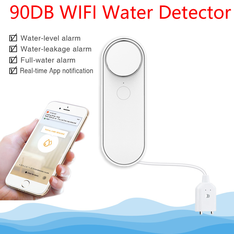 3M/5M واي فاي كاشف تسرب المياه - مراجعة Home Security Safe وسعره
