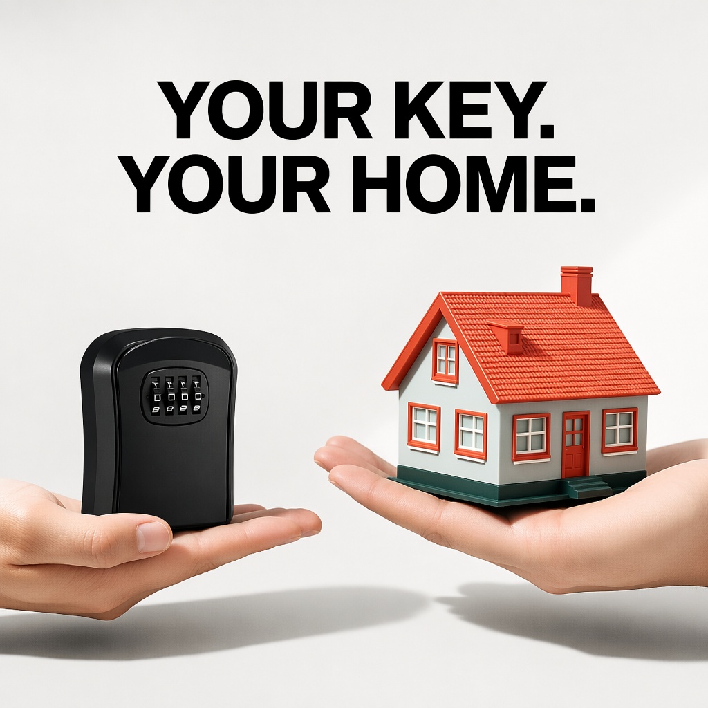صندوق تخزين مفاتيح مقاوم للماء - مراجعة Home Security Key Box وسعره