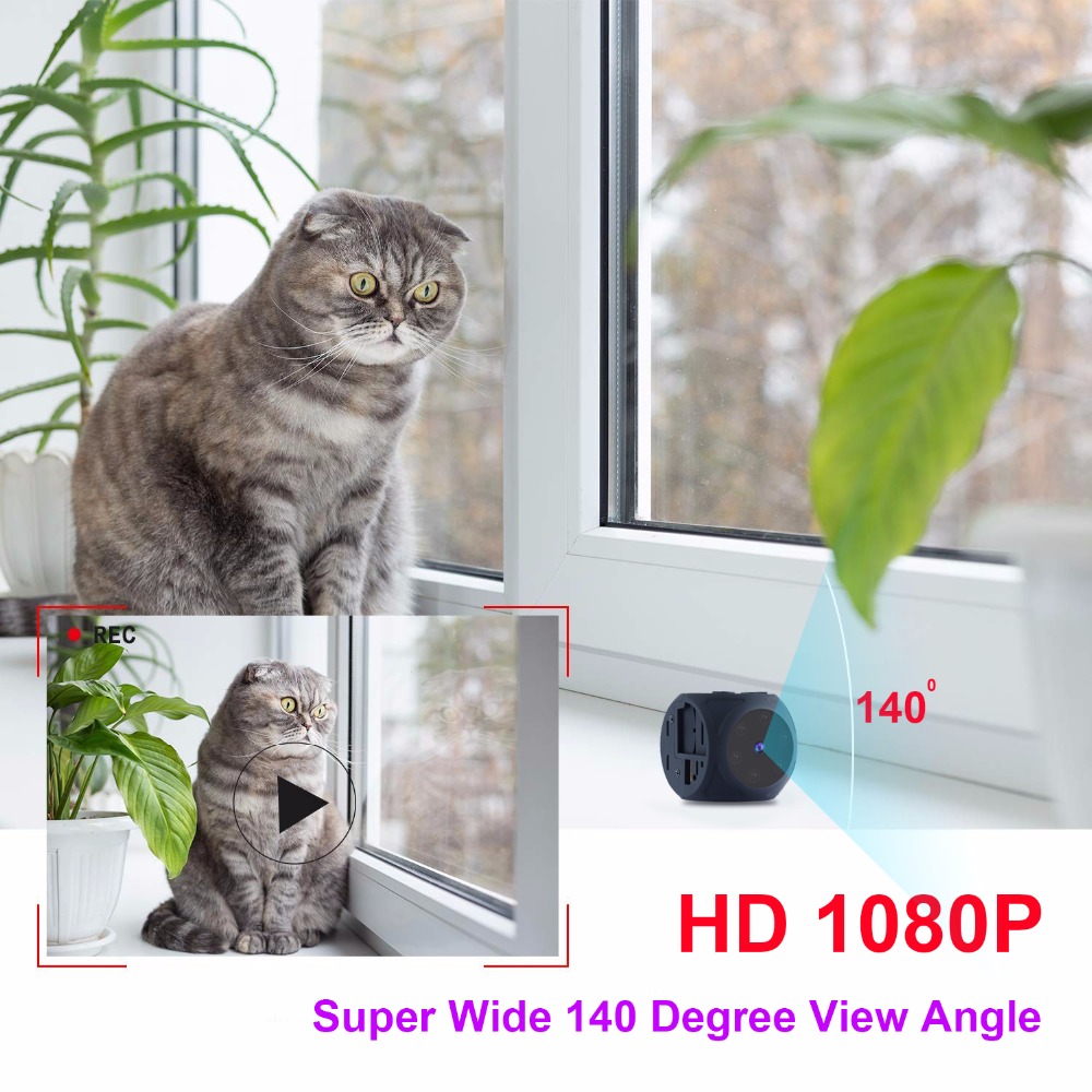 كاميرا محمولة صغيرة HD 1080P م - مراجعة Home Security Hidden Cameras وسعره