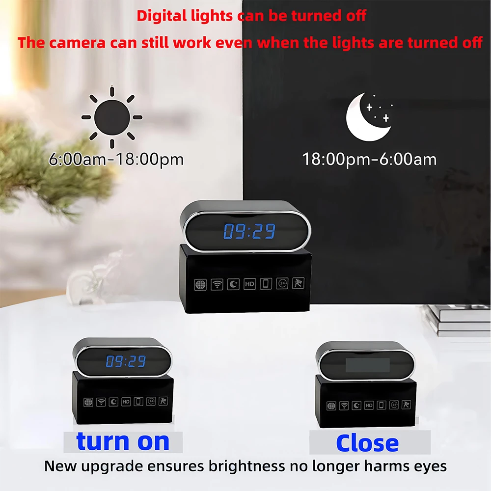 كاميرا صغيرة محدثة بدقة 4K FHD - مراجعة Hidden Camera Clock وسعره